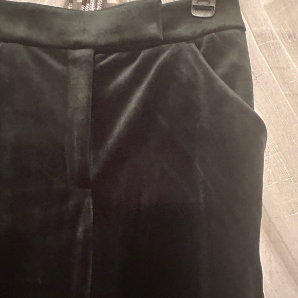 Express Editor Super High Waisted Velvet Flare
Trouser Pant Emerald Green SZ 4R - Picture 7 of 9